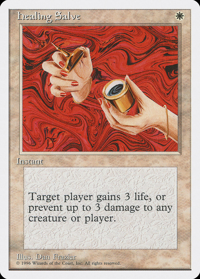 Healing Salve (4th Ed 1996 Dated) [Introductory Two-Player Set]