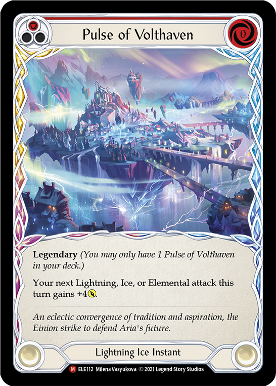 Pulse of Volthaven [ELE112] (Tales of Aria) 1st Edition Normal