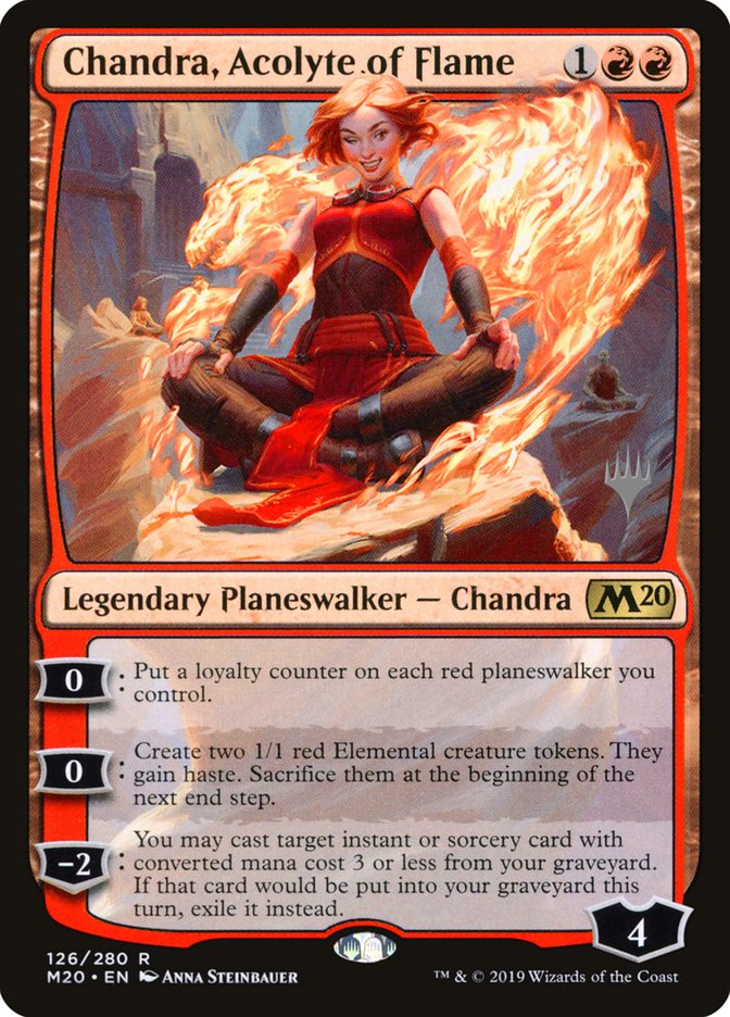 Chandra, Acolyte of Flame (Promo Pack) [Core Set 2020 Promo Pack]
