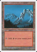 Mountain (Tallest Mountain on the Right) (4th Ed 1996 Dated) [Introductory Two-Player Set]