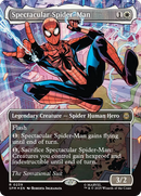 Spectacular Spider-Man (0239) (Borderless) (Textured Foil) [Marvel's Spider-Man]