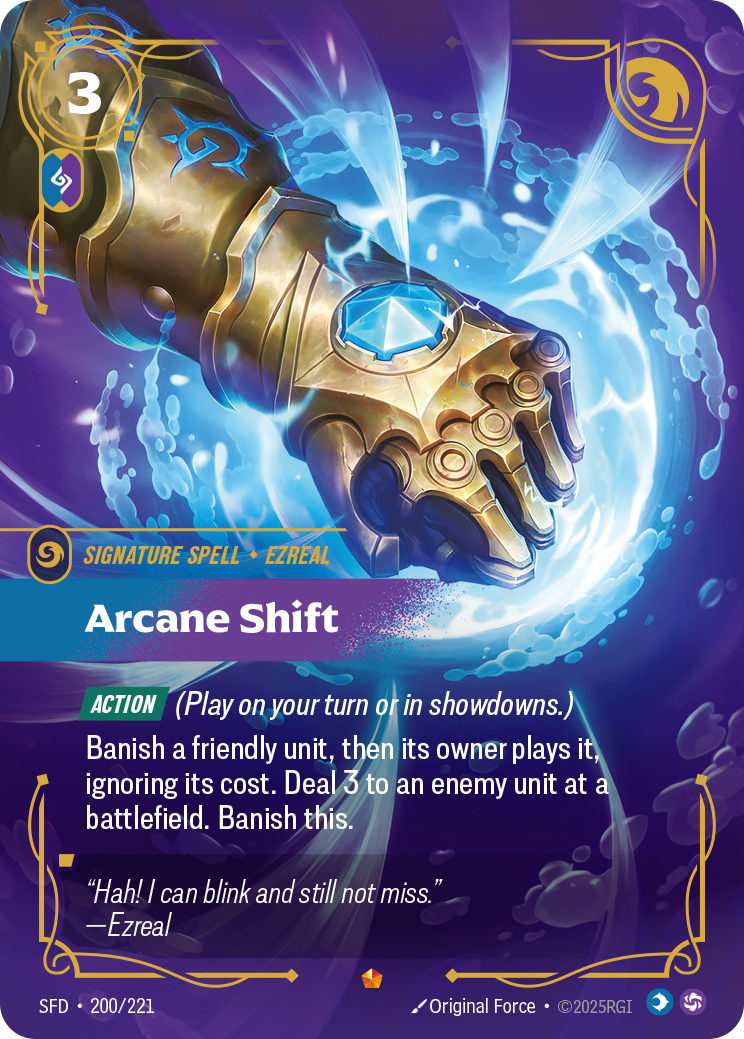 front of card Arcane Shift [Spiritforged] 200/221