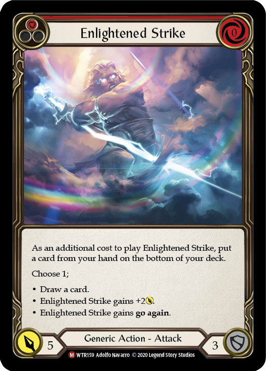 Enlightened Strike [U-WTR159] (Welcome to Rathe Unlimited) Unlimited Normal