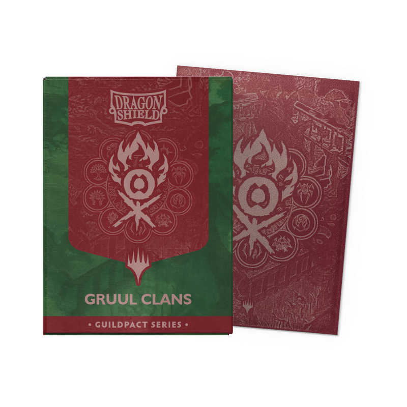 Dragon Shield: Standard 100ct Dual Matte Art Sleeves - Gruul Clans