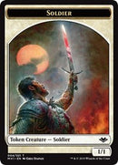 Soldier (004) // Myr (019) Double-Sided Token [Modern Horizons Tokens]