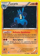 Lucario (80/113) (Cosmos Holo) (Black & White: Legendary Treasures) [Theme Deck Exclusive]