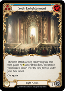 Seek Enlightenment (Blue) [U-MON083-RF] (Monarch Unlimited) Unlimited Rainbow Foil