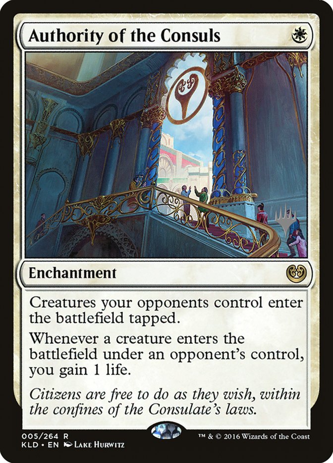 Authority of the Consuls (Promo Pack) [Kaladesh Promo Pack]