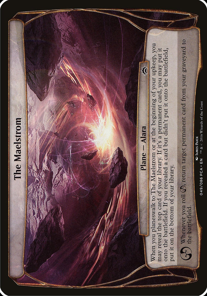 (Oversized Plane) The Maelstrom [Planechase Anthology Planes]