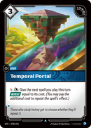 front of card Temporal Portal [Spiritforged] 078/221