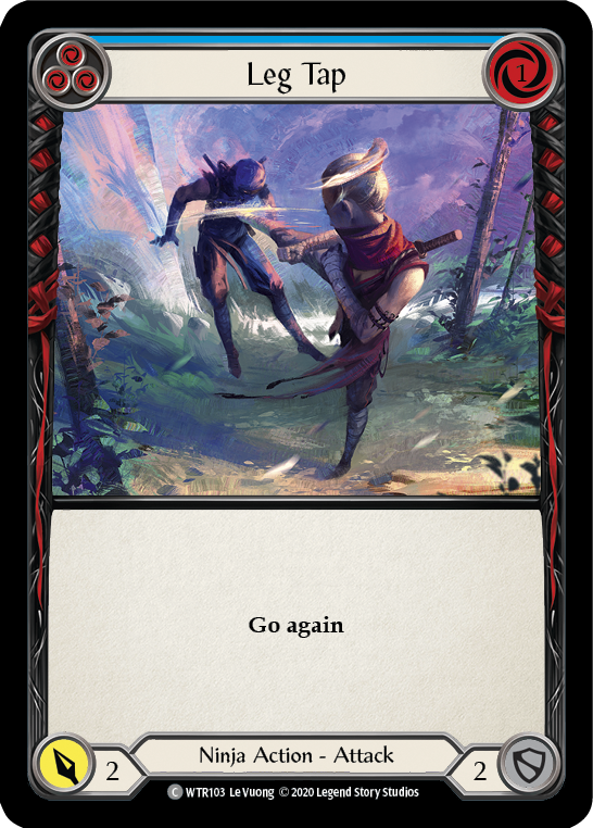Leg Tap (Blue) [U-WTR103] (Welcome to Rathe Unlimited) Unlimited Normal