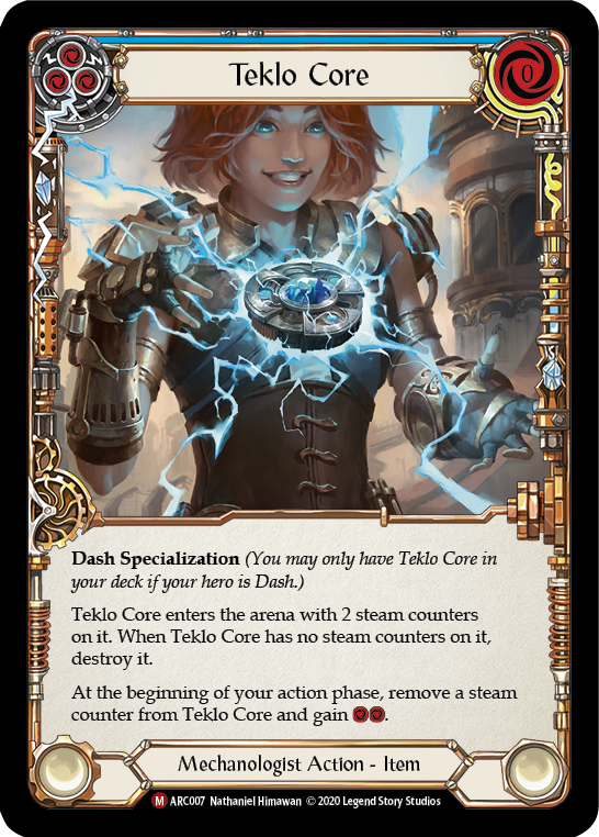 Teklo Core [U-ARC007] (Arcane Rising Unlimited) Unlimited Normal