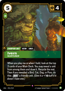 front of card Ivern, Nurturer [Unleashed] 051/219