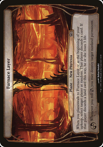 (Oversized Plane) Furnace Layer [Planechase 2012]