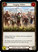 Surging Militia (Blue) [U-MON289] (Monarch Unlimited) Unlimited Normal