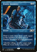 Frantic Inventory (Promo Pack) [Core Set 2021 Promo Pack]