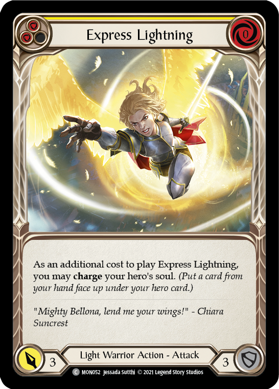 Express Lightning (Yellow) [MON052] (Monarch) 1st Edition Normal