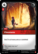 front of card Firestorm [Origins: Proving Grounds]