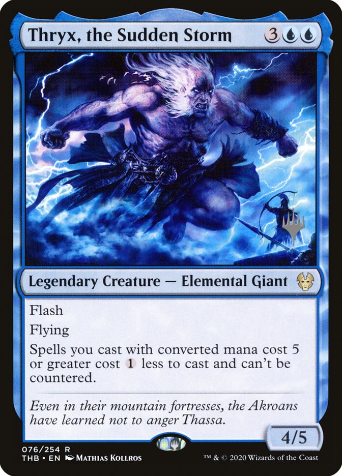 Thryx, the Sudden Storm (Promo Pack) [Theros Beyond Death Promo Pack]