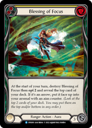 Blessing of Focus (Yellow) [DYN160] (Dynasty) Rainbow Foil