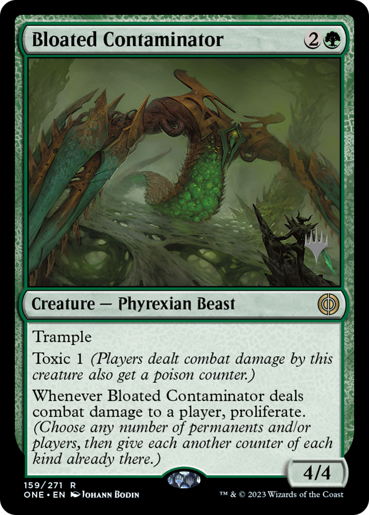 Bloated Contaminator (Promo Pack) [Phyrexia: All Will Be One Promo Pack]
