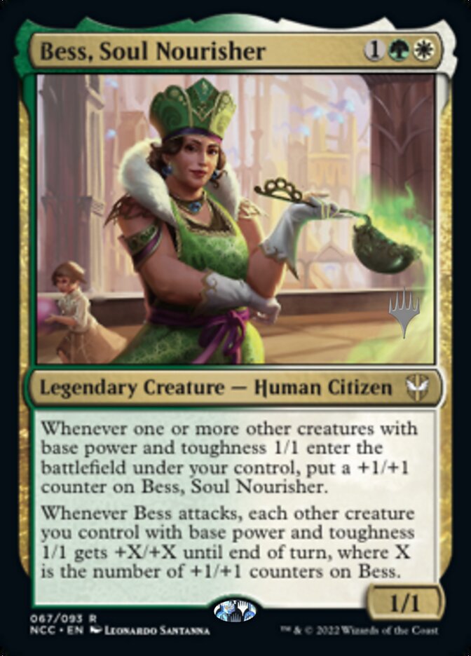 Bess, Soul Nourisher (Promo Pack) [Streets of New Capenna Commander Promo Pack]