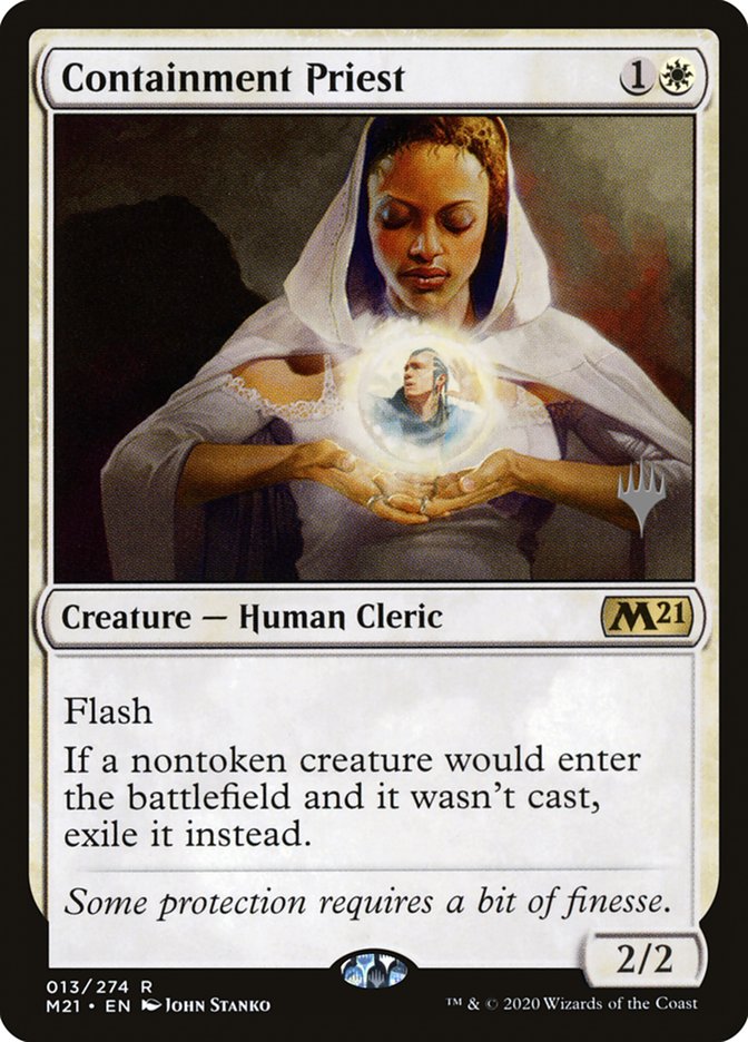 Containment Priest (Promo Pack) [Core Set 2021 Promo Pack]