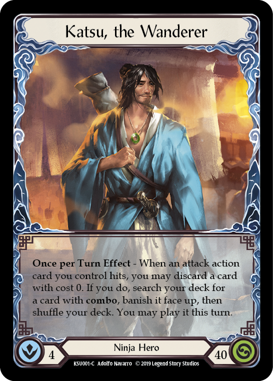 Katsu, the Wanderer [KSU001-C] (Katsu Hero Deck) 1st Edition Normal