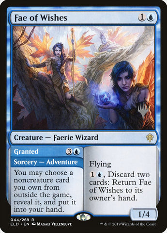 Fae of Wishes // Granted (Promo Pack) [Throne of Eldraine Promo Pack]