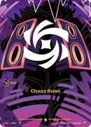 front of card Chaos Rune (R05a) [Radiance] R05a