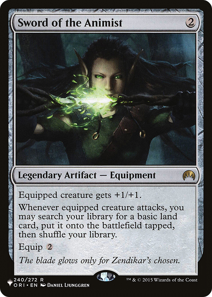 Sword of the Animist (List) [Secret Lair: Angels]