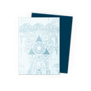 Dragon Shield: Standard 100ct Dual Matte Art Sleeves - Azorius Senate