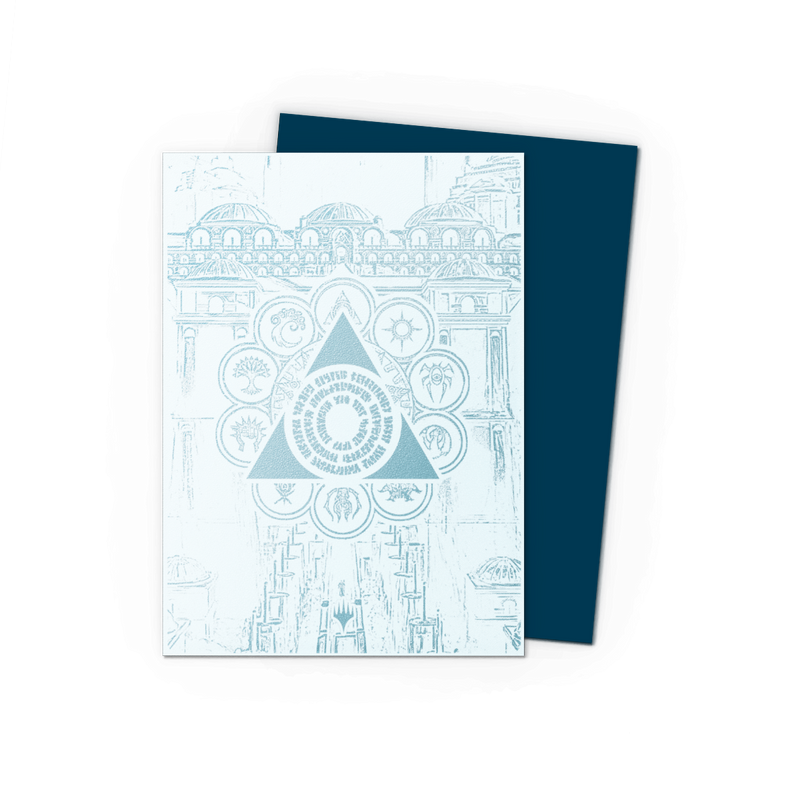 Dragon Shield: Standard 100ct Dual Matte Art Sleeves - Azorius Senate