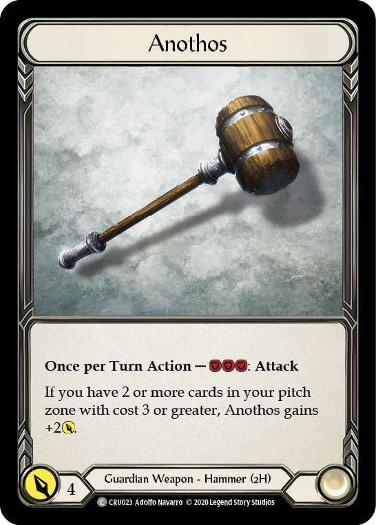 Anothos [CRU023] (Crucible of War) 1st Edition Normal