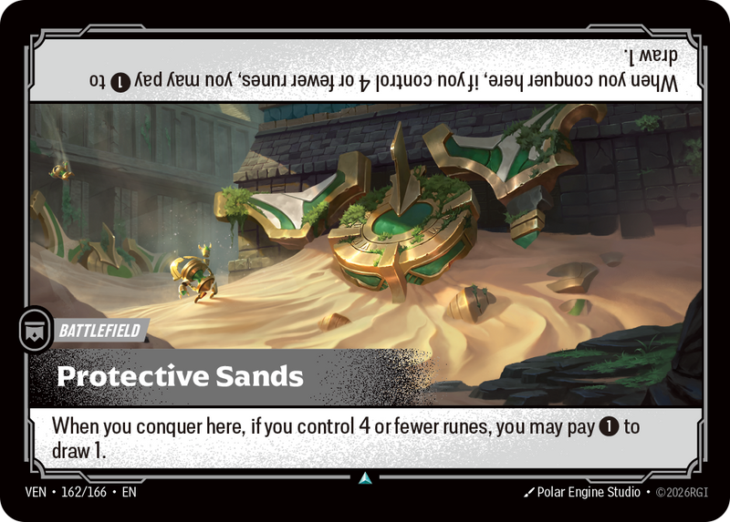 front of card Protective Sands [Vendetta] 162/166