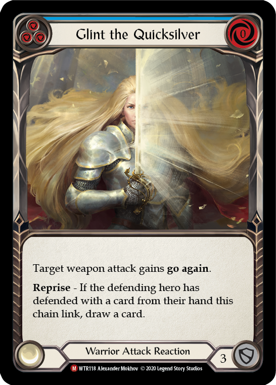 Glint the Quicksilver [U-WTR118] (Welcome to Rathe Unlimited) Unlimited Rainbow Foil