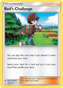 Red's Challenge (184/214) (Sun & Moon: Unbroken Bonds) [Theme Deck Exclusive]