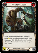 Predatory Assault (Red) [U-CRU013] (Crucible of War Unlimited) Unlimited Normal