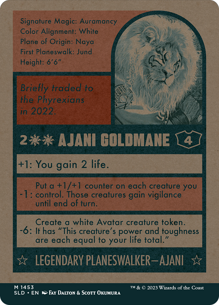 Ajani Goldmane (1453) [Secret Lair Drop Series]