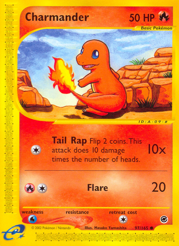 Charmander (97/165) [Expedition: E-Card Base Set]