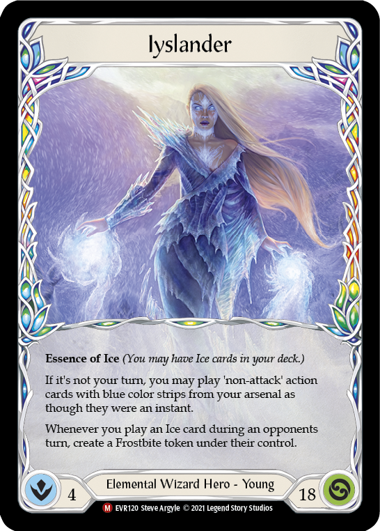 Iyslander [EVR120] (Everfest) 1st Edition Rainbow Foil