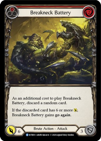 Breakneck Battery (Red) [U-WTR011] (Welcome to Rathe Unlimited) Unlimited Normal