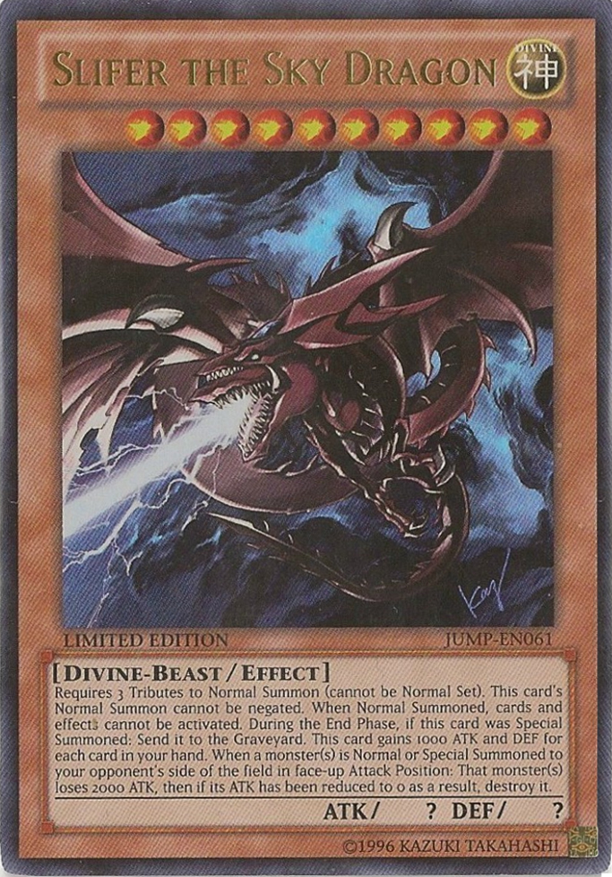 yugioh card slifer the sky dragon YU-GI-OH! (PGLD-EN032) - Premium Gold - Unlimited Edition - Gold Secret Rare - Effect Monster - Trading After you have Slifer on the field Slifer the Sky Dragon Legendary