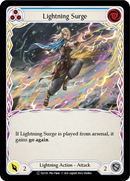 Lightning Surge (Blue) [U-ELE191] (Tales of Aria Unlimited) Unlimited Rainbow Foil
