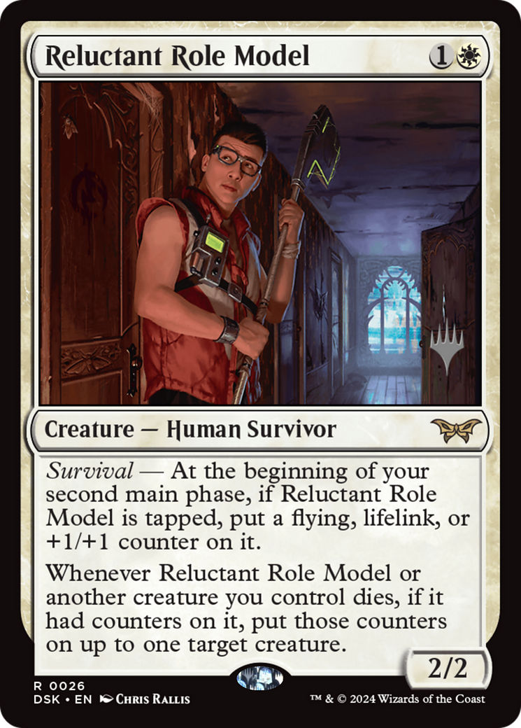 Reluctant Role Model [Duskmourn: House of Horror Promo Pack]