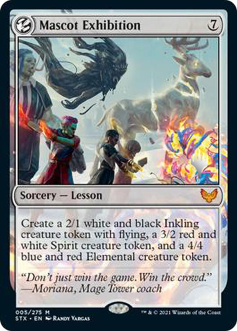Mascot Exhibition (Promo Pack) [Strixhaven: School of Mages Promo Pack]