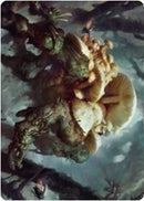 Swarm Shambler Art Card [Zendikar Rising Art Series]