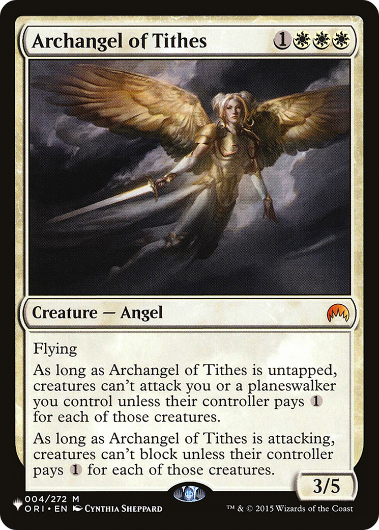 Archangel of Tithes (List) [Secret Lair: Angels]