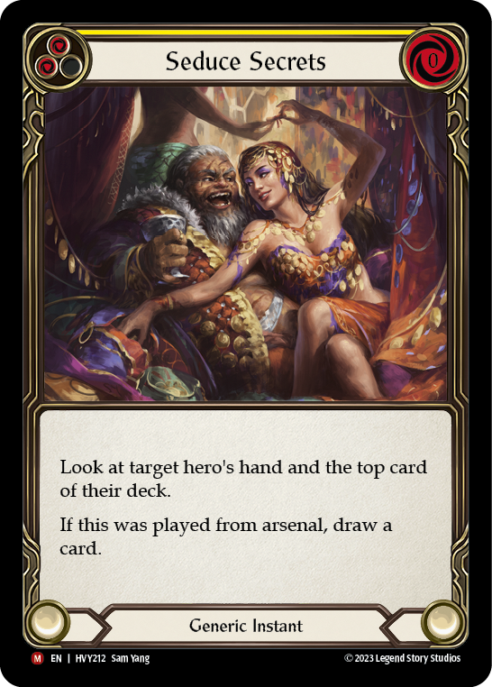 Seduce Secrets [HVY212] (Heavy Hitters) Rainbow Foil