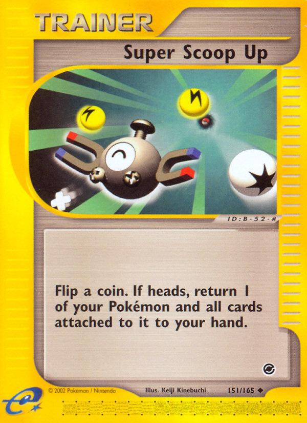 Super Scoop Up (151/165) [Expedition: E-Card Base Set]